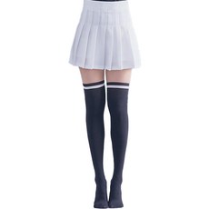 Donati優質高爾夫雙色高爾夫絲襪 40D, 黑色