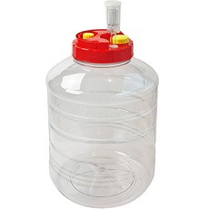 快樂農夫 3件式氣閥 + 透明釀酒瓶 22L 套組, 1套