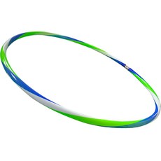 나리아 교재용 훌라후프 삼색, 200g, 흰파연, 1개