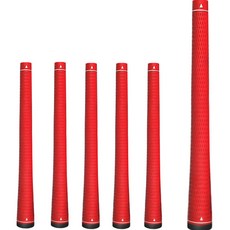 FISTOB 高爾夫鐵桿 開球木桿 木桿握把 高級配色款 6入, 紅色 + 黑色, 1個