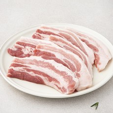 캐나다산 돼지 삼겹살 구이용 (냉장), 400g, 1개