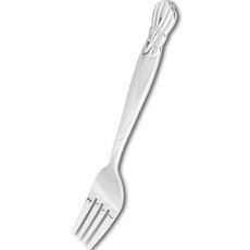 해모 윌리브 국산 304스텐 리본 아동커트러리세트, 실버, 단품, 1개