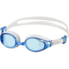 VIEW SWIPE 防霧墊圈泳鏡 V640ASA, 透明藍色, 1個