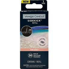 YANKee CANDLe Sidekick 車用芳香劑補充包, 1個, 粉紅沙灘