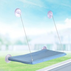 貓咪用Knitters Window吊床, 藍色