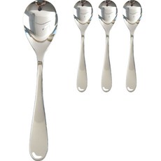 Willive 韓國製304不鏽鋼Bello兒童餐具組, 銀色, 單品, 4個