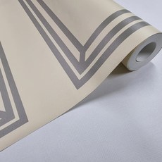 무지막지물벽지 뮤럴 웨인스콧 Z자라홈 2p, 크림소다