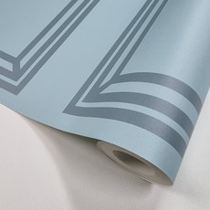 무지막지물벽지 뮤럴 웨인스콧 Z자라홈 2p, 누보블루