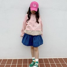 Bienvenue 女童迷你牛仔裙