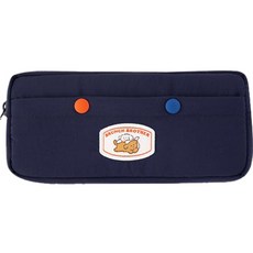 Romane BRUNCH BROTHER 貴賓狗筆袋, 海軍藍, 1個