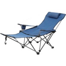 휴대용 캠핑 접이식 의자, 1개, 네이비