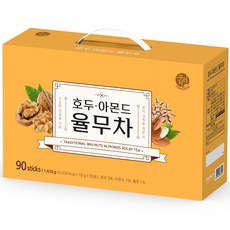 SONGWON 核桃杏仁薏仁茶隨身包, 18g, 90條, 1盒