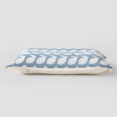 Franvoise 兒童 Cring Rabbit 60 片棉質枕套, 灰藍色