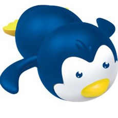 Haneul Sseon Byeol 游泳企鵝 發條沐浴玩具 huanhe8028, 混合色, 1個