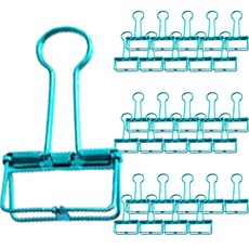 Daily Living 牆面裝飾夾 30入, 藍色