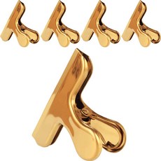 日常生活照片夾夾式 5入, 黃金