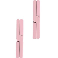 多功能北歐斯卡德杯墊鍋墊, 2個, 粉紅色