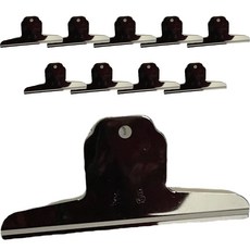 데일리리빙 데스크 인테리어 다용도 집게 10p, 실버