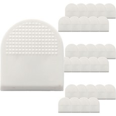 데일리리빙 침실 벽면 인테리어 집게 30p, 화이트