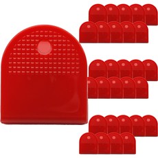 데일리리빙 침실 벽면 인테리어 집게 30p, 레드