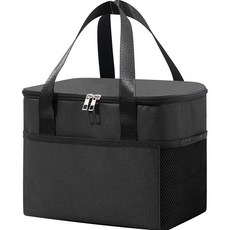 HelloKitchen 保溫保冷袋 8L, 黑色, 1個