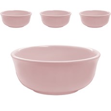 로흐야 국산 로야 멜라민 키즈볼 12cm, 핑크, 4개