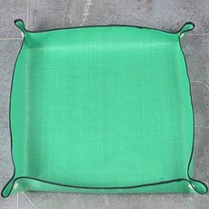 植物種植園藝地墊 塑膠扣環 綠色, 1個