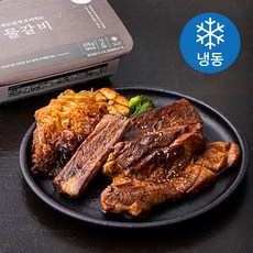 블루스트리트 종로 평원 숯불 돼지 물갈비 (냉동), 515g, 1개