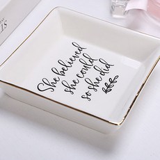 Juang Objet Opin 飾品字母托盤, 4