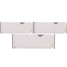 Market Pio家用抽屜內隔板 長度可調節 隔板類型1, 單色, 3個