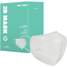 PROWORLDCUP 2D口罩 特大號, 白色, 100入, 1個