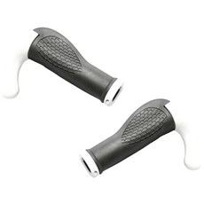 Pele 運動自行車 Ergon 車把握把端單鎖環 50 G206, 2個, 黑+白