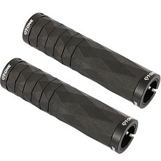 PELLESPORTS 自行車手把鎖定握把 DIAMOND 雙鎖環 50 GP60, 黑色, 2個