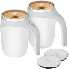 일상공감 토네이컵, 화이트, 380ml, 2개