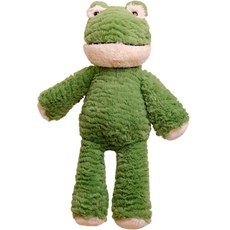 粉彩動物絨毛娃娃, 35cm, 青蛙, 1個