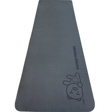 KAKAO FRIENDS Ryan印花瑜珈墊, 灰色