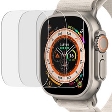 엑씨 스마트워치 액정 강화유리 보호필름 3p 세트 49mm, 1세트