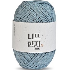 니뜨 한지 뜨개실 150g, 09 스카이, 1세트