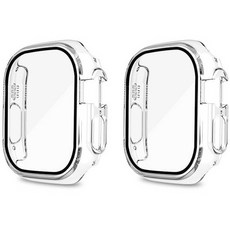 EXCCI 智慧手錶全覆蓋保護殼 41mm 2入, 透明, 2個