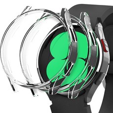 EXCCI 智慧手錶超薄保護殼 44mm 2入, 透明