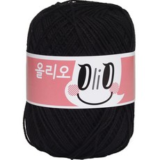OliO yarna 뜨개실, 739 리얼블랙, 1개