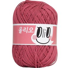 OliO yarna 뜨개실, 707 스트로베리, 1개