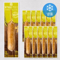 미트리 닭가슴살 후랑크 핫바 청양고추 (냉동), 70g, 13팩