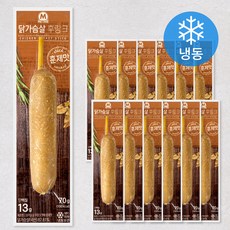 미트리 닭가슴살 후랑크 핫바 훈제맛 (냉동), 70g, 13팩