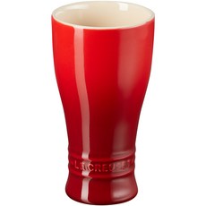 LE CREUSET 啤酒冰杯紅色, 1個