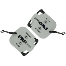 動態動力電池高爾夫雙櫃檯 2p, 白色 黑色, 2個