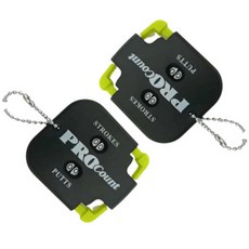 動態動力電池高爾夫雙櫃檯 2p, 黑綠色, 2個