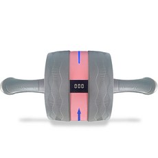 NEOFEEL 附計數器自動回彈健腹輪 一般款, 粉紅色, V2 NEO