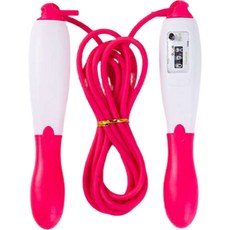 ETUDIER 健身運動計時跳繩, 紅色, 1個