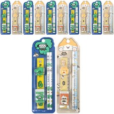 PINKFOOT 2000角色文具2款x6入組 款式隨機, 什錦色, 1組